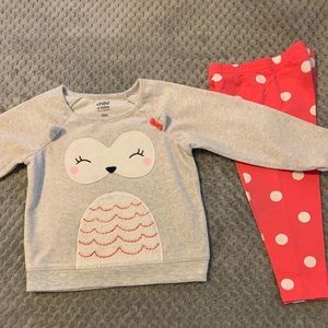 2 piece “Child of Mine” made by Carter’s